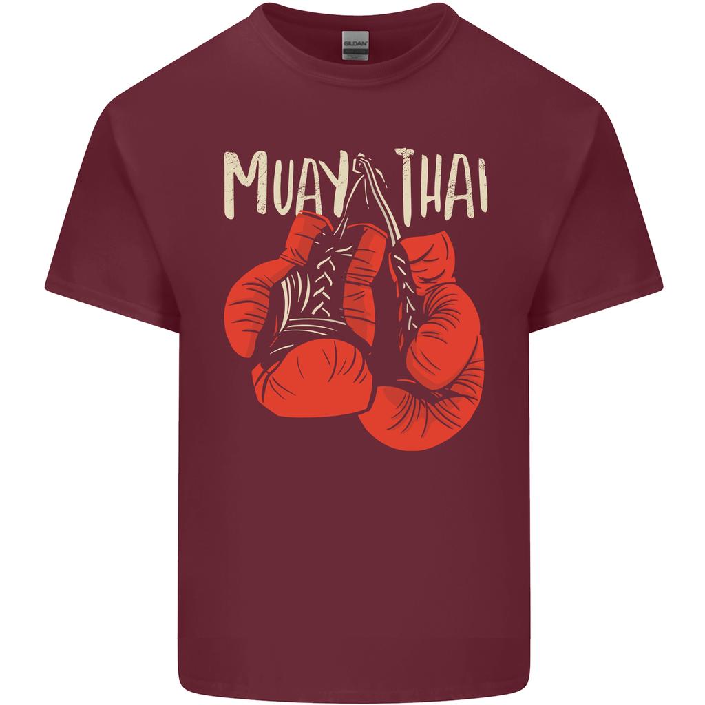 Muay Thai Boxing Gloves MMA Unisexs Light Cotton TShirt