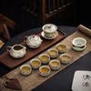 Merchandise Huang Ru Kiln Dunhuang Fengling Xishi Pot Tea Set Gift Box Light Luxury Business Banking Company High-end Gifts