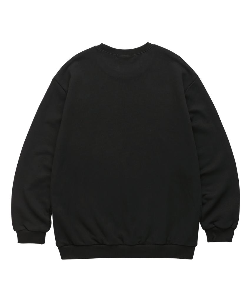 VANNWORKS Balance Typo Sweatshirt (Vls0079) Black (A Type)