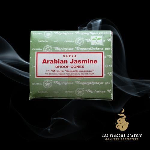 Cônes d'encens - SATYA - Arabian Jasmine - Blanc - Adulte - Mixte