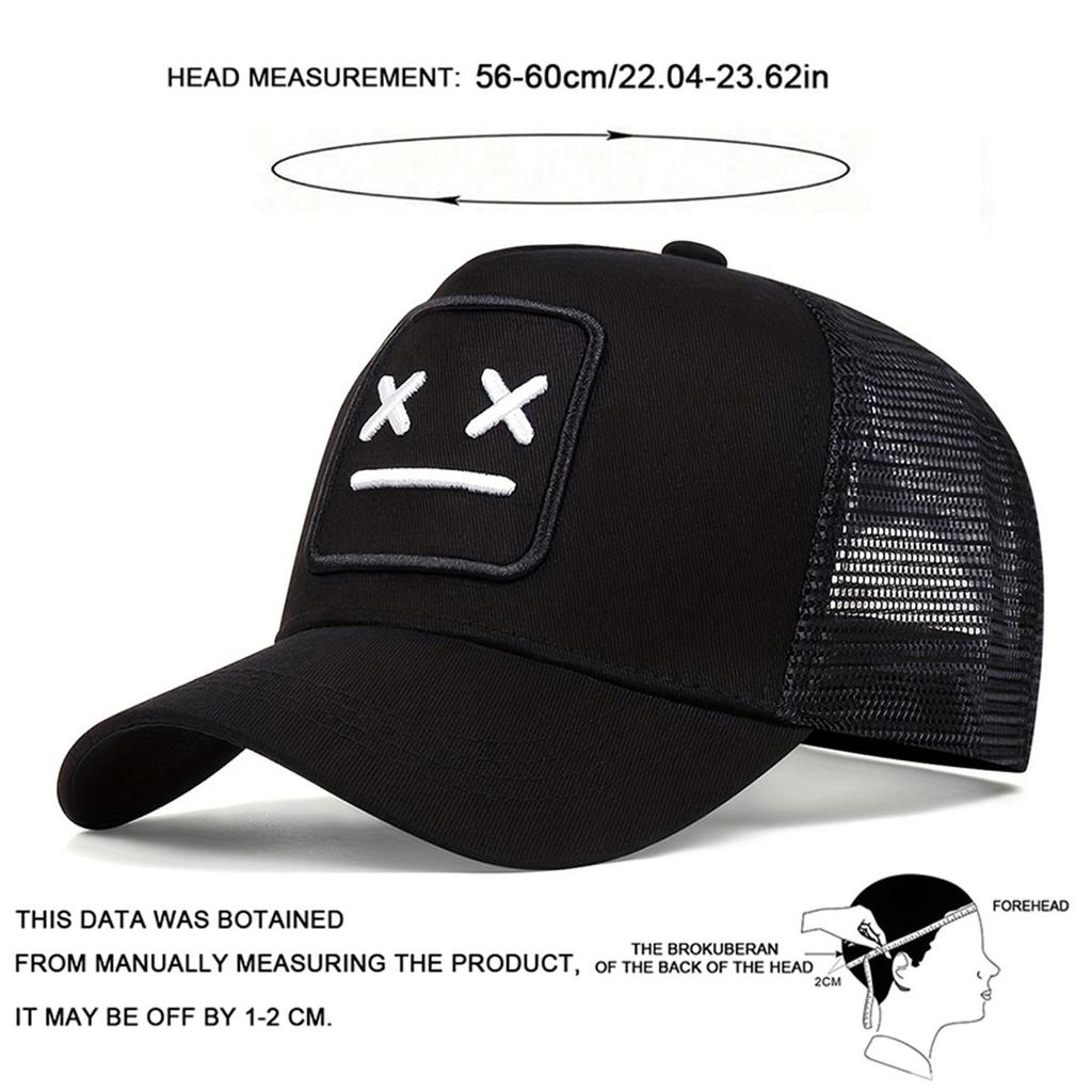 Vår og sommer pustende netting for menn og kvinner lue par utendørs hip hop solkrem hatter nett baseball cap lastebil lue golf caps