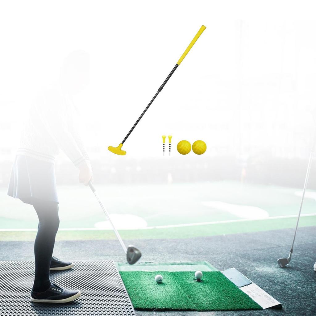 Verstellbarer Golf-Putter für Rechts- und Linkshänder mit einziehbarer Funktion