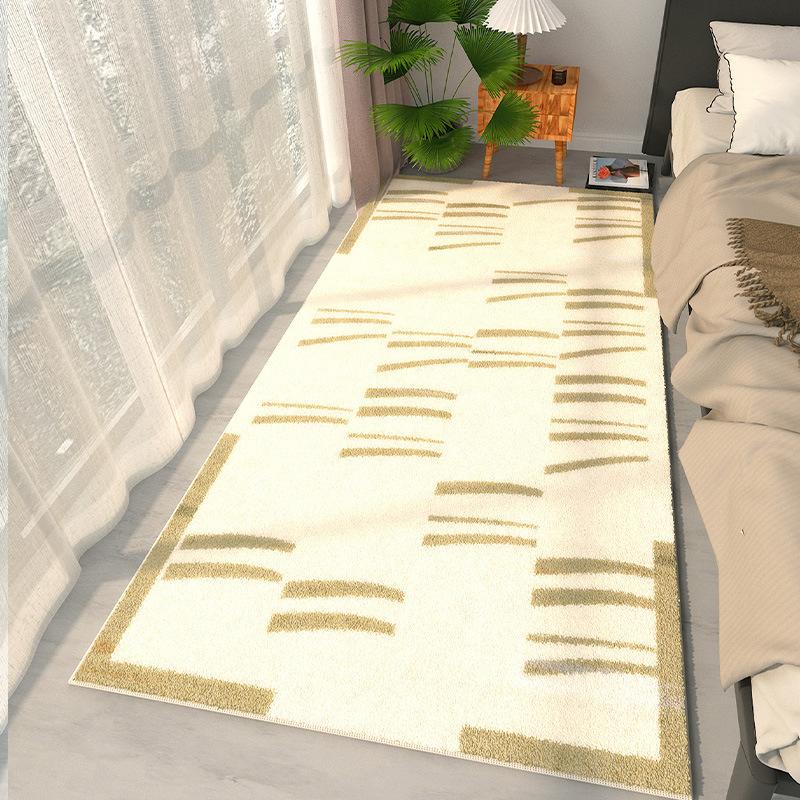 

Главная спальня Улучшенный ковер Спальня Кровать Одеяло Длинная Семья Может Спать и Сидеть Японская Комната Кровать Эркер Коврик 40 * 60cm imitation cashmere