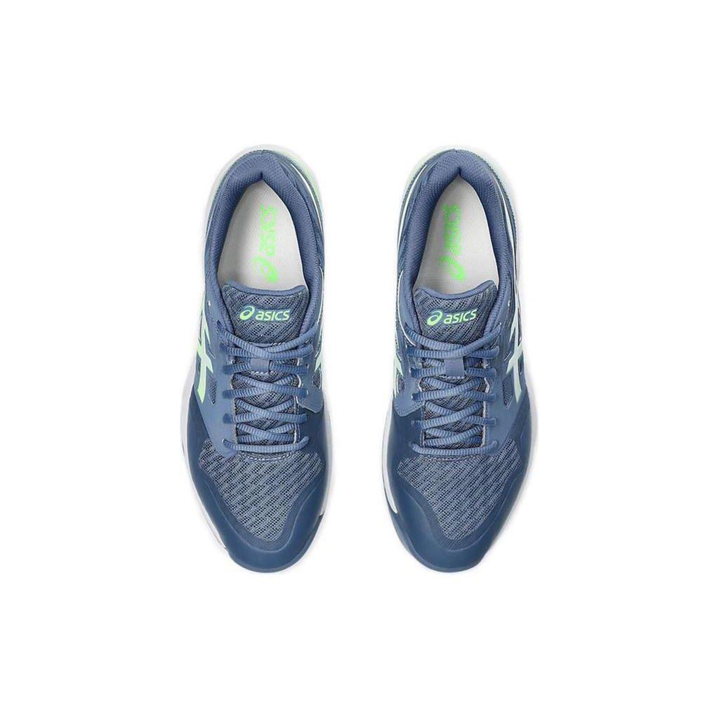 Asics Gel Court Hunter 3 Denim Blue Men Sneakers Lime-Burst 1071A088-402