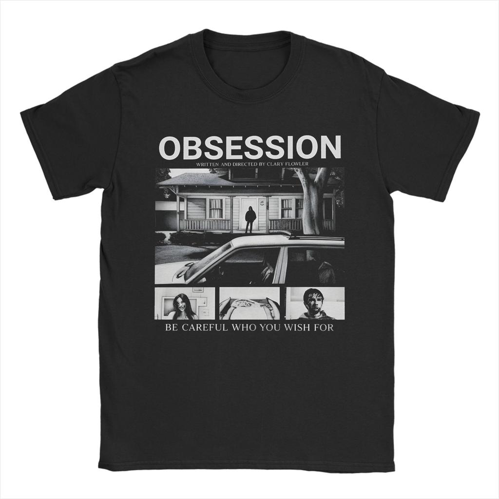 Unisex Unisex TShirt Obsession Movie 2026 Obsession Humorous 100 Cotton Tees Short Sleeve T Shirt O Neck Tops Graphic