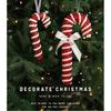 Christmas Tree Candy Ornaments Festive Candy Cane and Lollipop Decorations Hanging Pendants for New Year Home Party Scenes