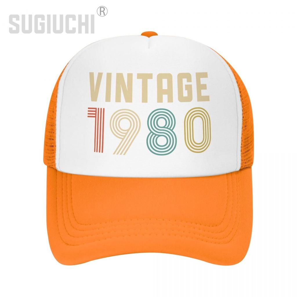 Mesh Cap Hat VINTAGE Trucker Birthday for Unisex Women born All the people Retro Baseball Caps