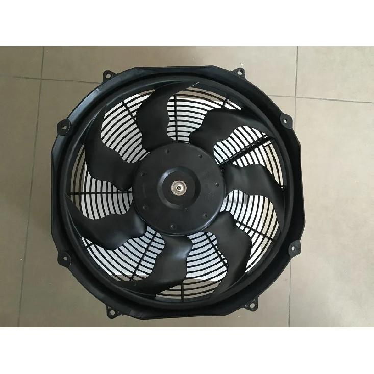 High Performance Universal Brushless Radiator Fan for Bus Air Conditioning System 16inch Condenser 24V Car Radiator Cooling Fan