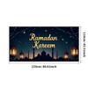 Bannière Ramadan Kareem Toile de fond Lanternes Lumières Décoratif Festival Fête Événement Célébration Graphique Décor Islamique Arrière-plan