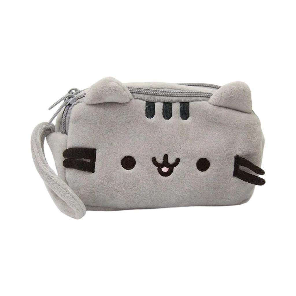 Napping Cat Cute Cat Double Layered Practical Pen Bag Student Stationery Box Storage Bag