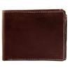 Men's Wallet - EXCELLANC - Niam - Genuine Leather - Brown - 4 Card Slots