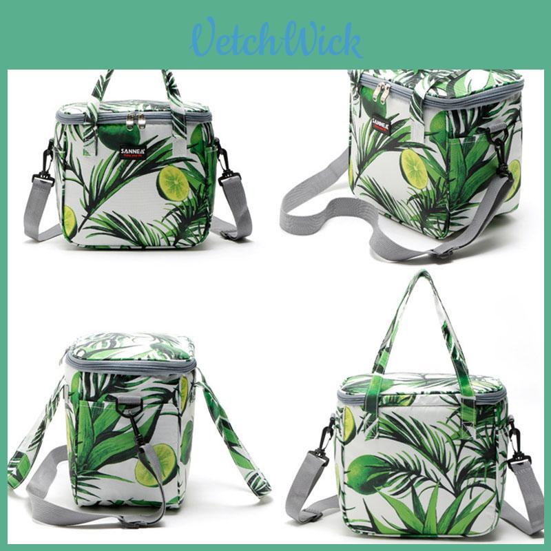 Classic Oxford Lunch Bag With Premium Insulation And Soft Handle For Picnics