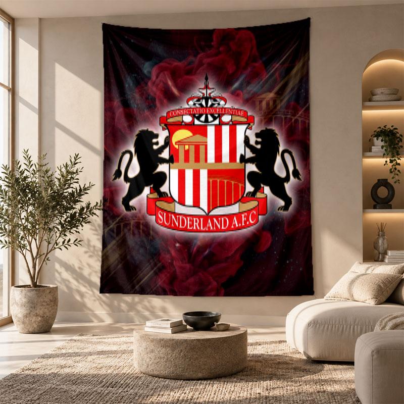 Decorative Tapestry,Sunderland Printed Wall Art, Lightweight Wall Hanging For Bedroom Background