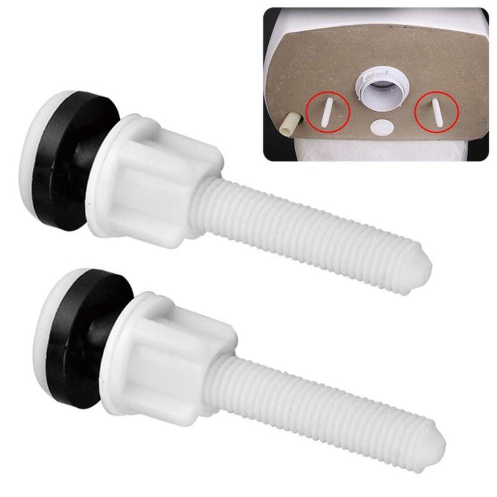 2pcs Leak Proof Toilet Tank Screws Rust Proof Toilet Repair Kit for Toilet Repair
