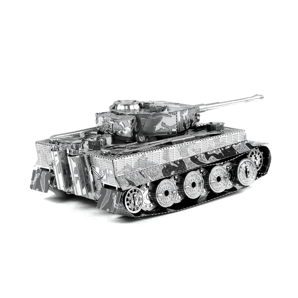 3D Metal Tank Puzzle: DIY Handmade Interlocking Model for Adults - An Educational Toy