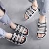 Summer Casual Male Gladiator Sandals Classic Men Beach Shoes Soft Slippers Buckle Strap Couples Sandalias Size 35-46