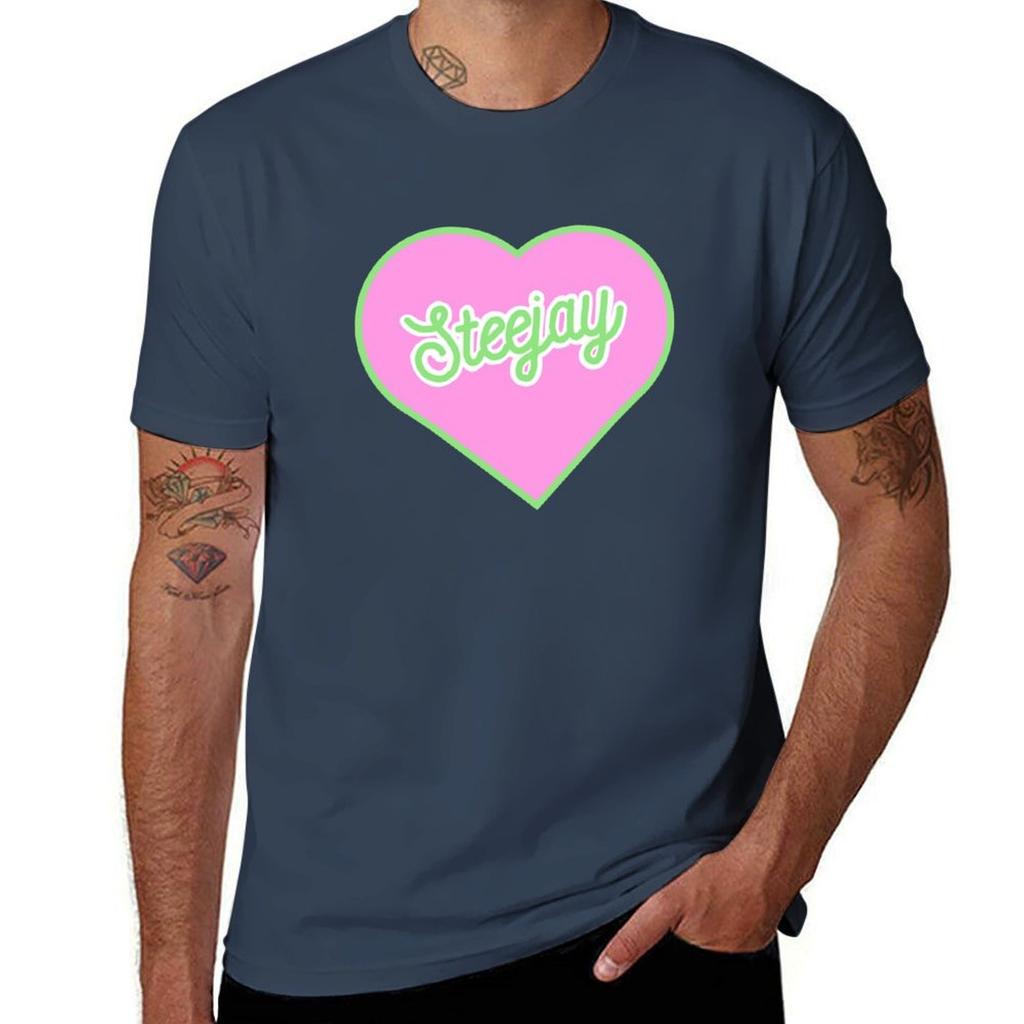 Steejay Shirt Tshirt Worker Basic Short Sleeve Tee