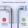 4.3-inch HD Handheld Car Detector with 8.0mm Lens Endoscope and Screen