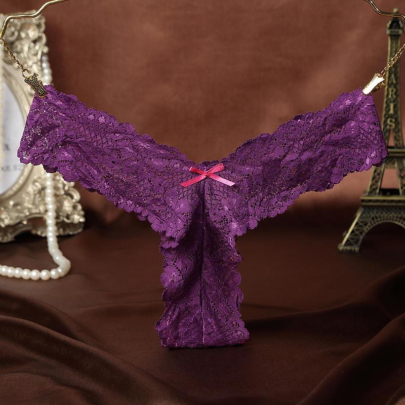 Sexy Panties Women Lace Low-rise Solid Sexy Briefs Female Underwear Pant Ladies Lingerie G String