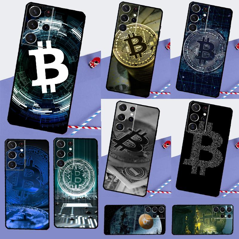 Bitcoin Phone Case For Samsung Galaxy S24 S25 Ultra S9 S10 S20 FE S21 S22 S23 Ultra Plus Back Cover