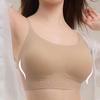 Women's Invisible Bra U-shaped Beautiful Back Gathered Backless Bra Specially Adjusted Skin Color Matching White T-shirt Worry-free Underwear