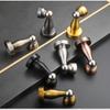 New Stainless Steel Magnetic Door Stopper Sticker Toilet Glass Hidden Door Holders Catch Floor Doorstop Door Hardware