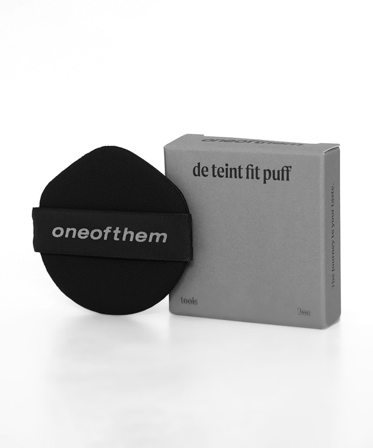 De Teint Fit Puff 2ea, 1 box