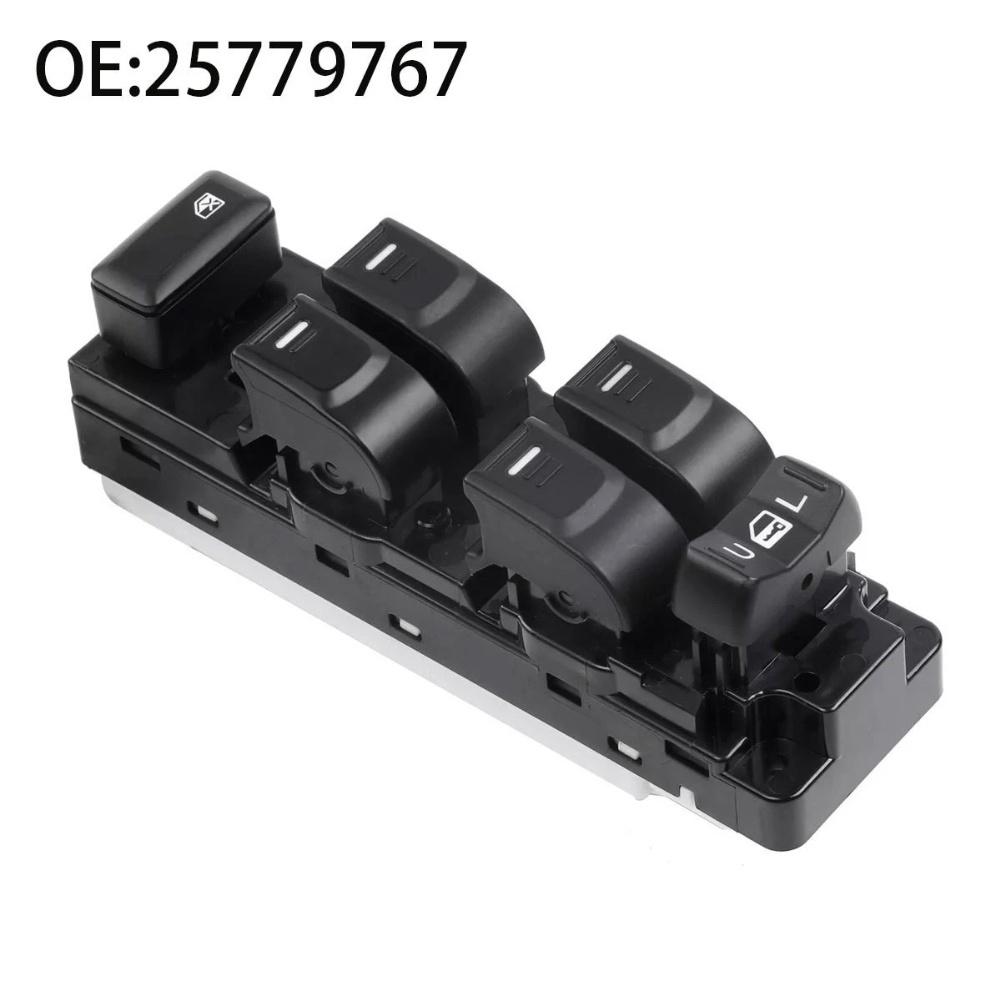 Car Driver Side Power Window Switch Master Switch For Colorado 2004-12 OEM Part Number 25779767 Replacement Car Accessories
