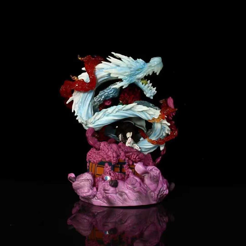 18CM demon slayer figuras G5 Water Breathing Tanjiro Glowing Collectable Desktop Vehicle-mounted Gift Favorite PVC figures