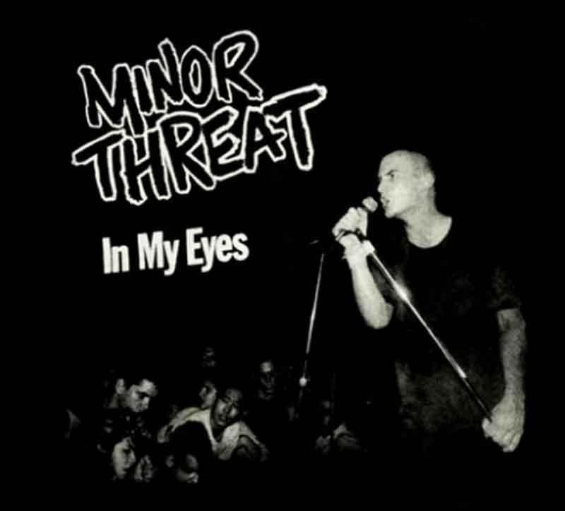 New Authentic Minor Threat In My Eyes Punk Out Of Step Black amp White Band Shirt Unisex T-Shirt XXL