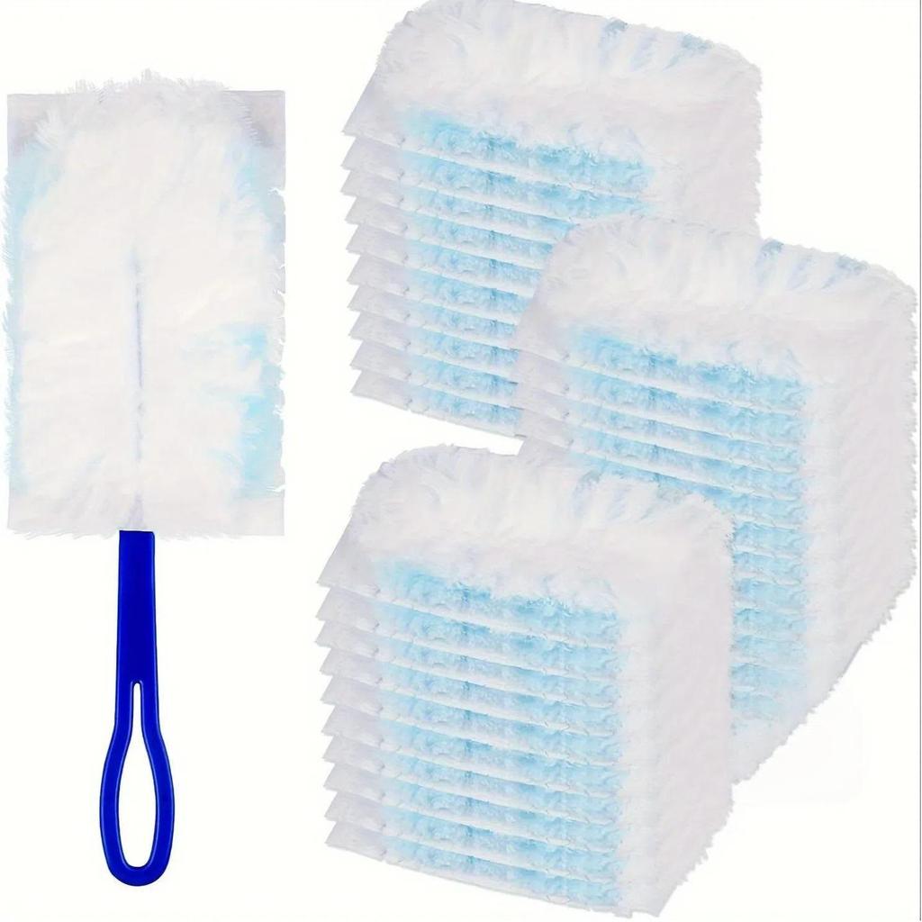 Multi-functional Electrostatic Feather Duster for Ceilings & Cars