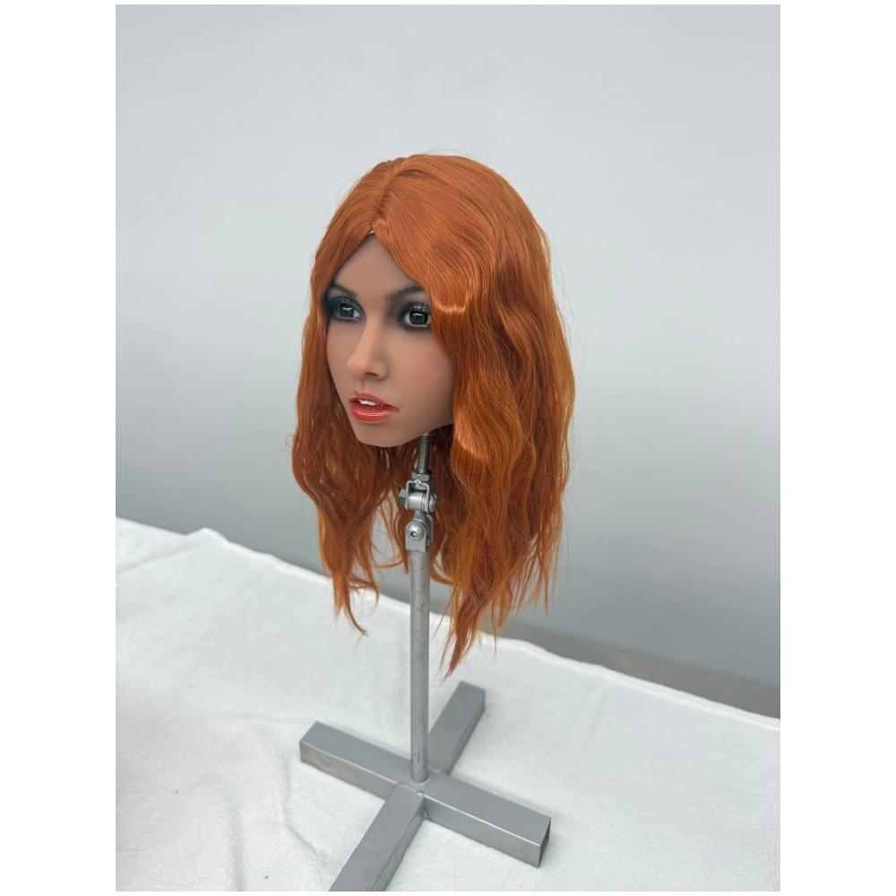 1:1 Life Size Realistic Silicone Head Super Soft Skin-Like Texture Hand Painted Detailed Face Photography-SONGYI