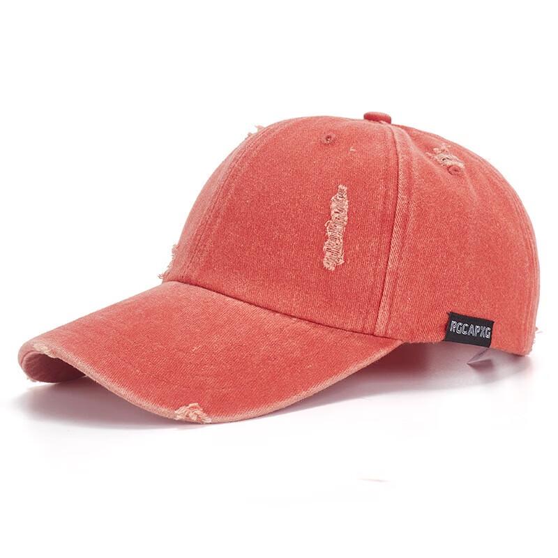 

Trendy Distressed Washed Denim Baseball Cap One Size