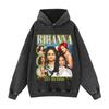 Oversized Cotton Hoodie Men Streetwear Hip Hop Graphic Print Loose Fit Round Neck Long Sleeve Winter Casual