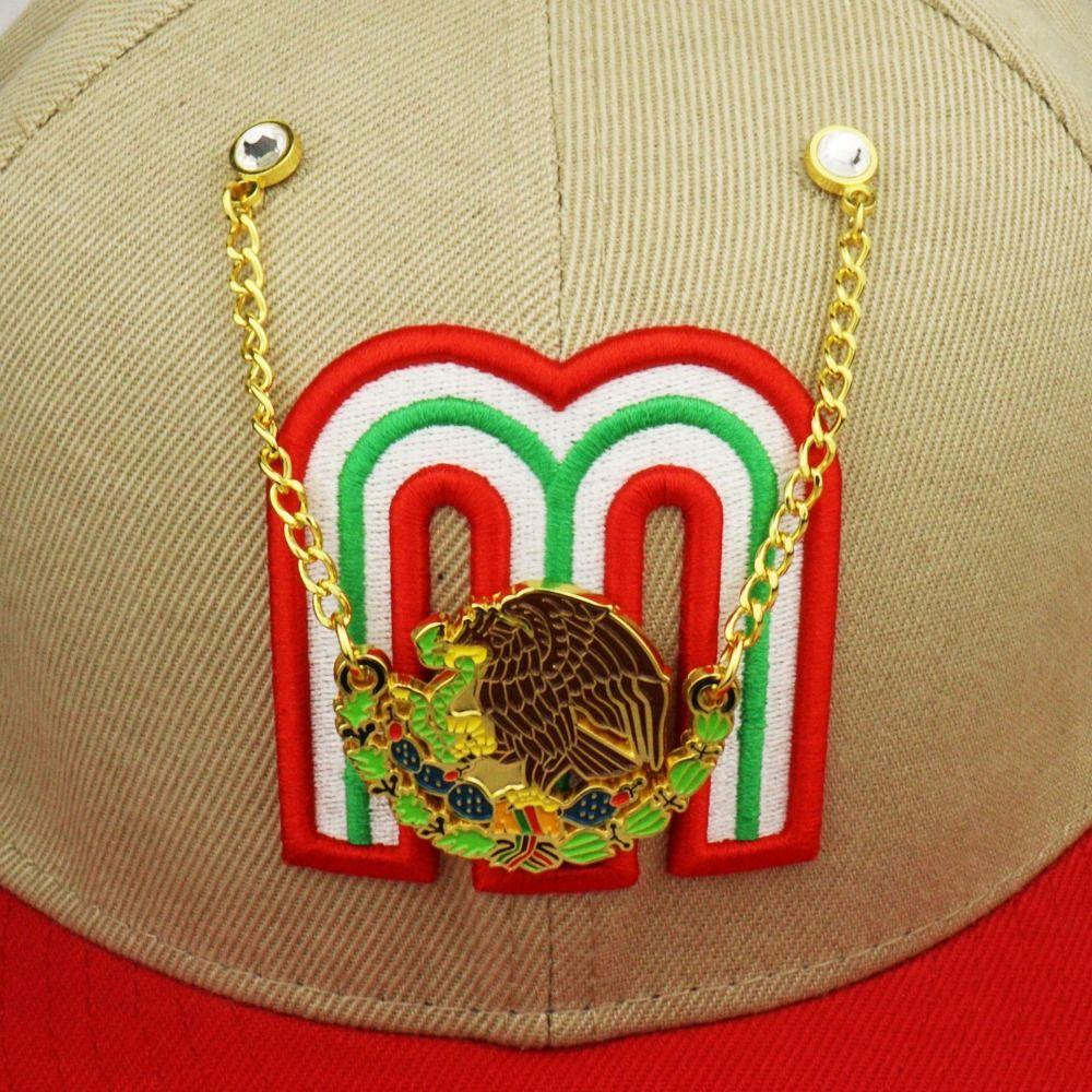 Metal Mexican Enamel Pin Eagle Baking Paint Brooches Funny Era Hat Pins  Decoration
