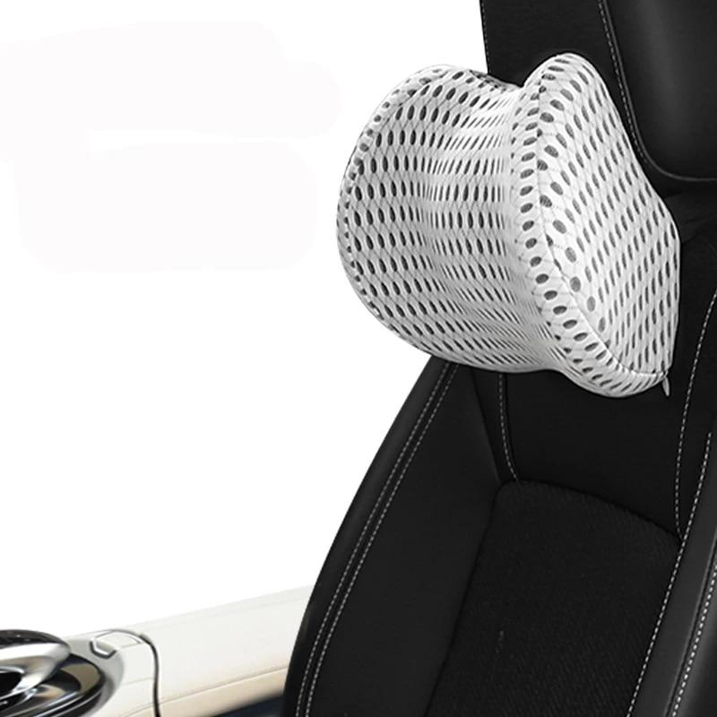Car Headrest Pillow Support Travel Universal Soft Neck Pillows Cushion Memory Foam Car Lumbar Back Support Auto Headrest