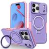 Applicable To iPhone17ProMax Succubus Window Mobile Phone Case Magsafe Magnetic Apple 16Pro Bracket 15 Sets