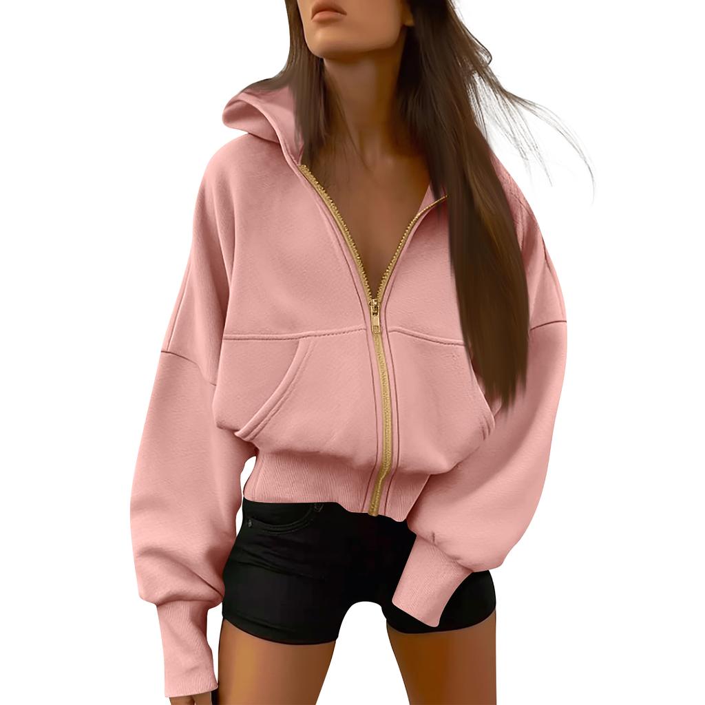 Women's Stylish Lightweight Long-sleeved Outerwear With Pockets, Preppy Casual Cardigan