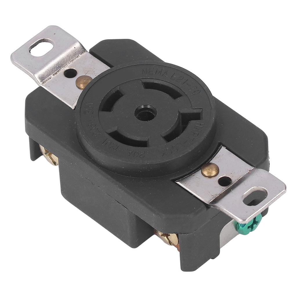Flush Mounting Locking Receptacle Industrial 5 Hole US Style 20A 120208V NEMA L21?20