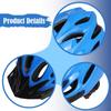 Bike Helmet Practical Shock Absorption for Men Women Adjustable Lightweight