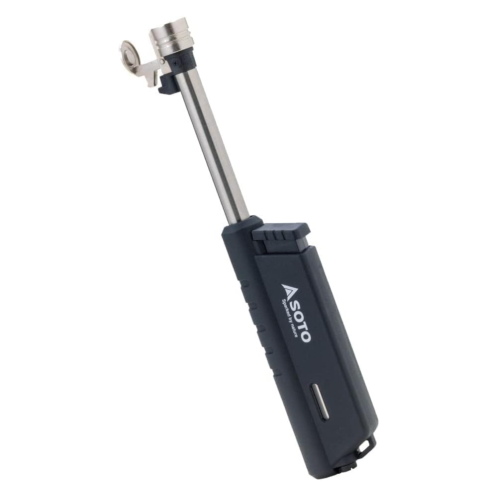 SOTO Slide Gas Torch ST-487 Black Made in Japan Portable Cooking Tool