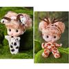 Adorable 8cm Mini Doll Cute Toy Figure Bjd Collectible Baby Figurine Gift Set