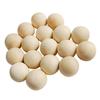 100 Pack Natural Wood Beads Wooden for DIY Macrame Jewelry Making Loose Charms And Crafting