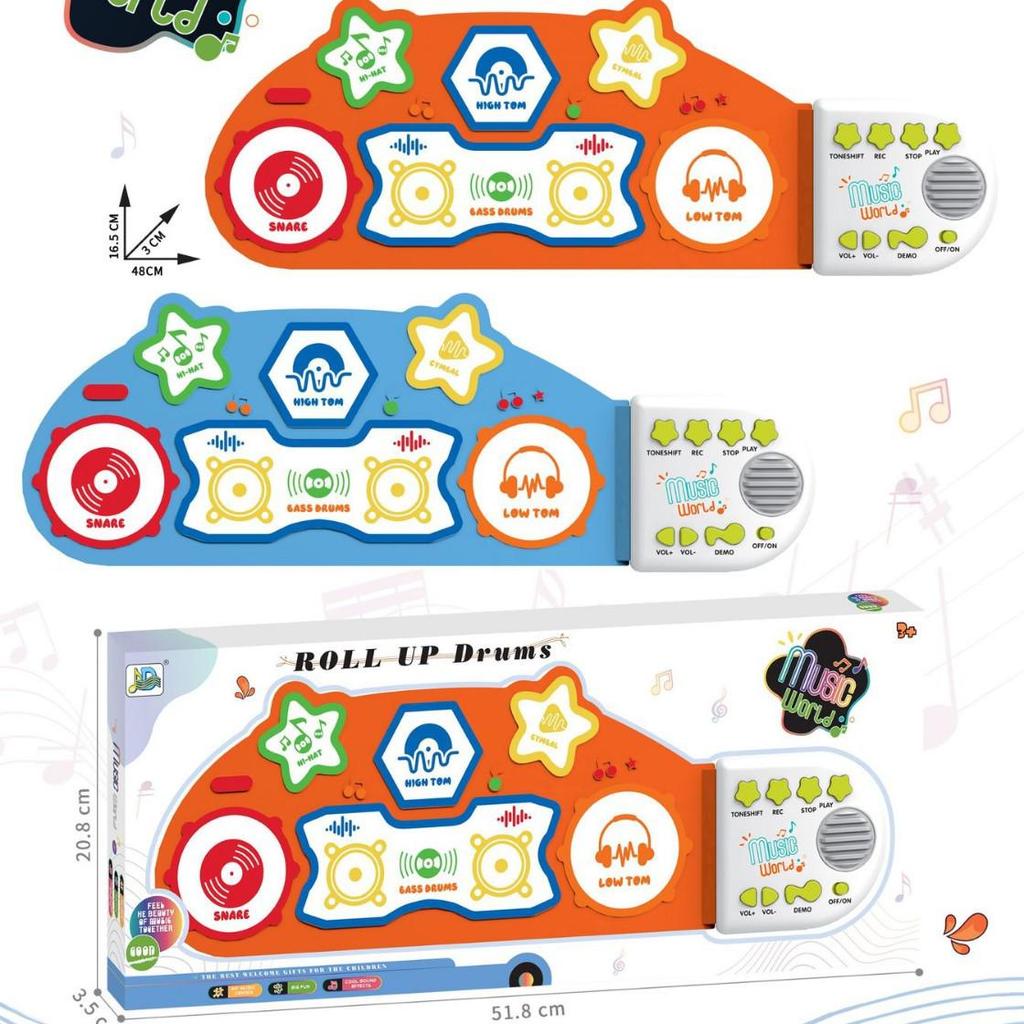 Portable 49-Key Foldable Piano for Kids