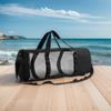 Fins Storage Carrying Tote with Zipper Scuba Diving Gear Storage Bag Mesh Dive Beach Bag for Scuba Surfing Snorkeling Equipment