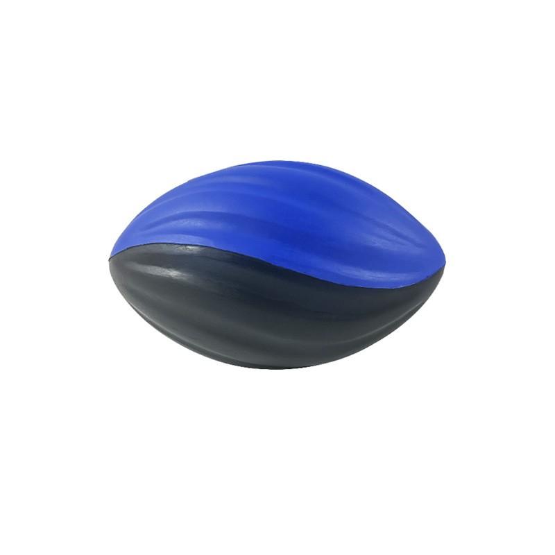 

New Unique PU Slow Spiral Rugby Foam Sponge Ball Children s Toy One Size синий