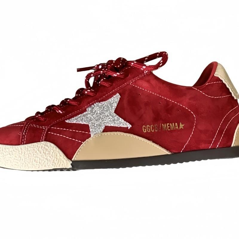 Cowhide stars old dirty shoes women's 2025 new thick-soled versatile casual sports board shoes Forrest Gump shoes women's shoes