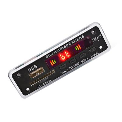 Car Speaker FM Radio Security Digital Card Wireless Bluetooth-compatible MP3 Decoder Module