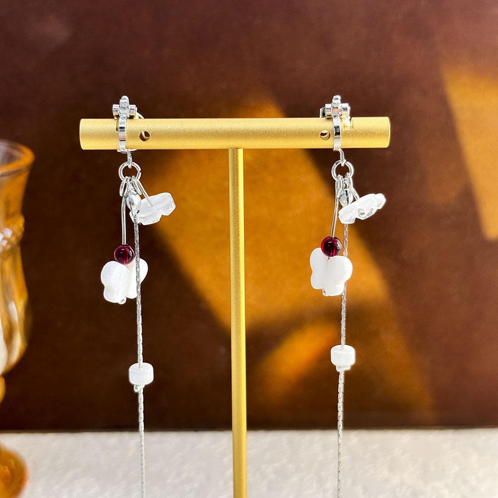 

New Chinese Antique Fringed Earrings