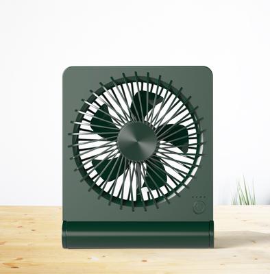 Nuevo ventilador pequeño USB recargable por puntos silencioso portátil oficina portátil mini escritorio ventilador pequeño negro